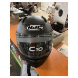 HJC black/gray size medium helmet C 10