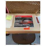 Dark smoke windshield for 14 inch and later touring and trike. New inbox.