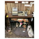 Black metal cabinet 30 x 29 x 12