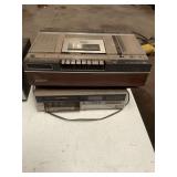 Two Betamax players, power on but do not appear to work,  parts only.