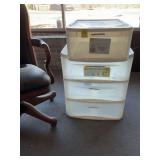 Plastic storage container just needs cleaned