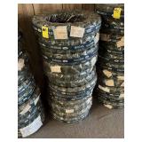 Set of 12 Innova motorcycle tires.
