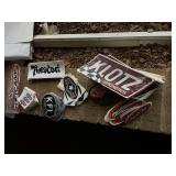 Box of various stickers as shown