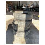 Set of four used tires P265/75/R16