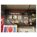 Yamaha 2012 champ poster 6‘ x 4‘. Vinyl.