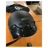 XI  Cyber black matte helment