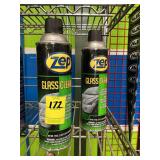 2 cans of Zep  glass cleaner