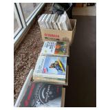 Group of service manuals..