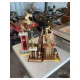 Group of miscellaneous vintage trophies, see photos