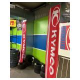 Kymco cloth banner 2 x 9