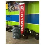 Kymco cloth banner 2‘ x 9‘