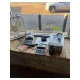 Group of office supplies as shown. Printer is in plastic.. fan included