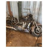 Parts only Kawasaki motorcycle see photos