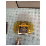 Motorcycle windshield display as shown