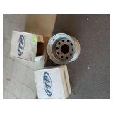 Set of two 12 x 7, four lug rims