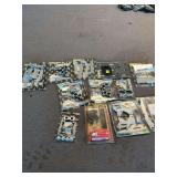 Grouping of motorcycle parts as shown