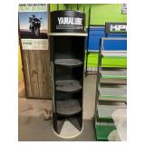 Yamalube display rack. 4 shelves… 23 x 71 x 17.5