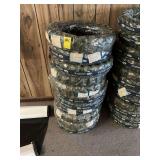 Set of 11 Innova motorcycle tires