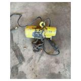 One ton chain hoist…motor hums, possible jam