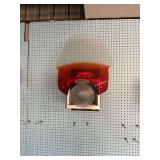 My motorcycle windshield display as shown