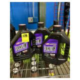Maxima, racing oils, formula K2 engine oil, three bottles