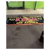 KOTH Banner. 3’ x 8’.
