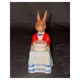 Vintage (1982) Royal Doulton “Happy Birthday Bunnykins” porcelain figurine….3-3/4” tall
