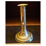 Vintage 7" French Brass Push Up Candlestick c. 1800s in good vintage condition SEE PICS FOR DETAILS...