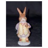 Beatrix Potter Mr. Benjamin Bunny (1965) Beatrix Potter Figurine…..4-1/2” tall….Beswick England