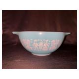Pyrex Amish Butterprint Turquoise Cinderella Mixing Bowl…..1-1/2 qt…..design is in really good condition