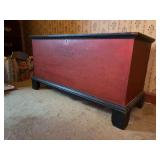 Antique J.C. (1869) Cedar Chest…..46-1/2 x 19 x 24 tall
