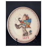 M.J Hummel 3rd Annual Collectors Plate - 1973 by Goebel