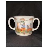 Vintage Royal Doulton Bunnykins double-handled bone china “Hug-A-Mug” child