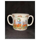 Vintage Royal Doulton Bunnykins double-handled bone china “Hug-A-Mug” child