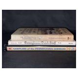 Grouping of (3) books relating to Pennsylvania Dutch/German Stuff & Samplers