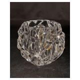 Tiffany Rock Cut Votive Candleholder in original box with original label on bottom…3” tall…..appears to be NIB