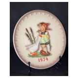 M.J Hummel 4th Annual Collectors Plate - 1974 by Goebel