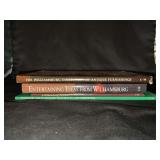 Grouping of Colonial Williamsburg books…..antiques, entertaining, decorating for Christmas