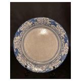 Antique Dedham Pottery Salt Glaze Duck Plate with Rabbit Mark on reverse….8-1/4”D