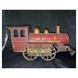 Antique Pressed Steel Dayton Hill Climber Toy Train Locomotive……14-1/2” long x 6-3/4” tall