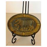 Wax replica of a 19th Century German Gingerbread Mold