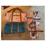 (3) canvas duffel bags…..all need cleaned