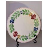 Adams Royal Ivory Titian Ware Stick Spatterware10” plate