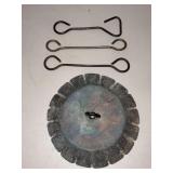 Antique Tin Chandelier Ceiling Mount