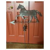 Vintage 39-1/2” tall weathervane…..great patina