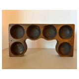 Antique Primitive Wooden Candle Box…..15-1/4 x 7-3/4 x 2 tall