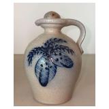 Rowe Pottery Oil Lamp 1988….6-1/4” tall