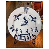 Christiana Campbell’s Tavern Squirrel Colonial Williamsburg 9-1/2” Plate