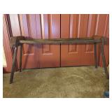 Antique Pennsylvania Dutch Handcrafted Quilting Frame…..36 x 10 x 19 tall