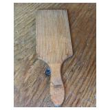 Rare Antique Carved Wood “Scotch Hands” or Butter Hands…..9” long